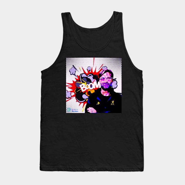 Pop art Boom Klopp Tank Top by EnceladusWaters